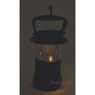Watt Camping Lantern with LED Amber Night Light and Hanging Hook