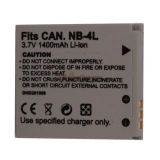 NB 4L Battery + Mini Tripod for Canon PowerShot SD780 IS ELPH 100 