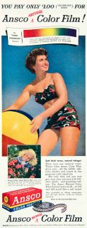   Natural Color Film Roll Photography Beach Swimsuit Woman Camera