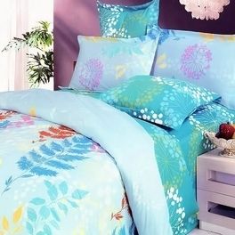 Turquoise Spring Twin Full Queen Duvet Comforter Bed Bedding Set 