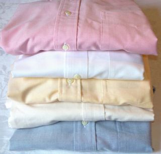 Brooks Brothers Mens Cotton Oxford Shirts Never Have BEEN Worn