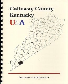 KY Calloway County Kentucky History Biography 1885 Battle Perrin 