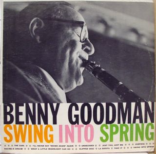 BENNY GOODMAN swing into spring LP XTV 28994 VG 1959 Vinyl Record