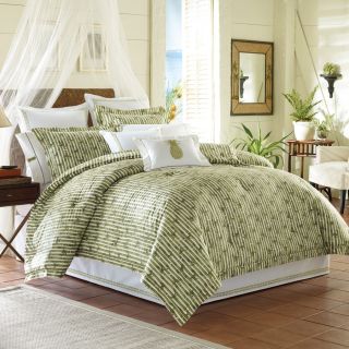 Bask in Tropical Oasis comforter set from Tommy Bahama , featuring a 