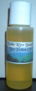 Bee Pollen Infused Oil Healing Soothing 1 4 oz Size