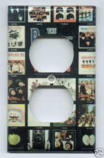 Beatles Complete Single Two Plug Outlet Cover Duplex