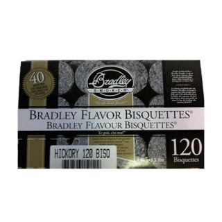 Bradley Smoker USA Inc BTHC120 Bisquettes Hickory 120pk