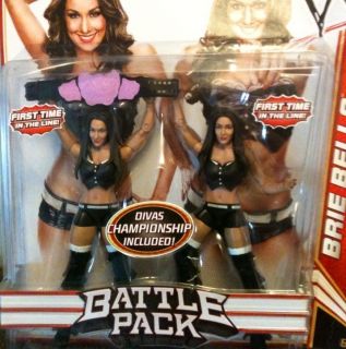 WWE Bella Twins Brie Nikki Battle Pack 2012 Mattel