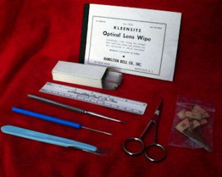   this auction is for a vintage hamilton bell dissection kit used