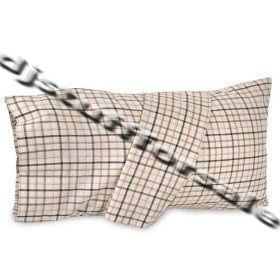 Two NIP Nautica Belmar Stripe Sand Standard Pillowcases 