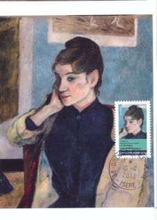 Painting Gauguin Madeleine Bernard Maximum Card Limited Edition