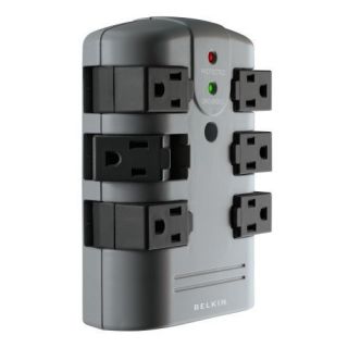 Belkin Pivot Wall Mounted Surge Protector 6 Outlets
