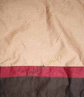   Orlando QUEEN Bedskirt Ruby Brown Gold Tailored Dust Ruffle 18 drop
