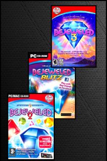 Bejeweled 2 Bejeweled 3 Bejeweled Blitz 3 Game Pack