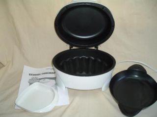 George Foreman GV5 Roaster and Contact Cooker by Salton with Manual 