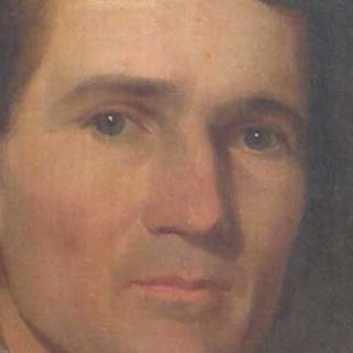   School Oil on Canvas Painting Portrait Benjamin Farra C 1850