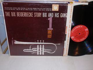 Bix Beiderbecke Story Vol 1 LP Columbia CL 844 Shrink