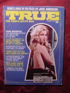 True January 1974 Jane Fonda FBI Files Betty Friedan