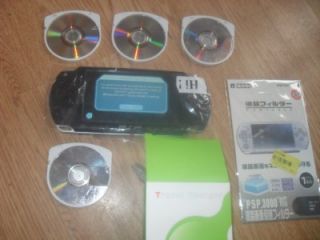BRAND NEW REFURB SONY PSP 2003 + 6 GAMES + 2X 32GB SANDISK MEMORY CARD 