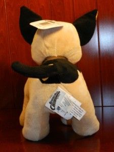  Disney plush DELGADO dog toy PET SQUEAKY TOY from the movie Beverly 