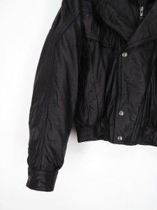 Vintage Beyond Leather® A 2 Motorcycle Bomber Flight Jacket Black s 