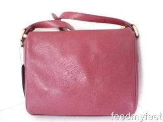 Marc by Marc Jacobs Bianca Pouchette Red Gold Shoulder Bag Handbag 