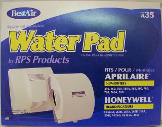 New BestAir Water Pad Filter A35 Aprilaire Honeywell