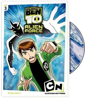 Ben 10 Alien Force   Vol. 3 (DVD, 2009) Cartoon Network BRAND NEW 
