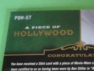 ben stiller piece of hollywood along came polly card