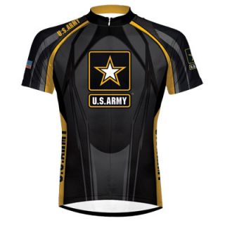   US Army Midnight Cycling Jersey Large Mens Bike Military New