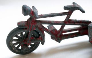   Vintage Original 1939 Morestone Budgie Tandem Bicycle Sidecar
