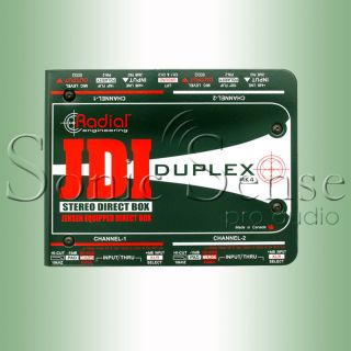 Radial Engineering JDI Duplex MK4 Passive Stereo Direct Injection 