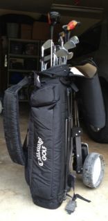 Ben Hogan Golf Clubs and Callaway Bag