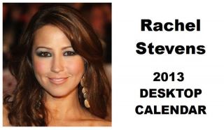 Rachel Stevens 2013 Desktop Calendar Now Only £5 99