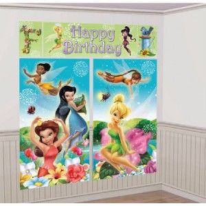   Fairies Scene Setter Birthday Party Wall Decoration Room Decor