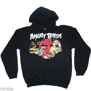 angry birds hoodie licensed grumbles youth kids
