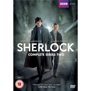 Sherlock Series 2 2 Discs Benedict Cumberbatch Martin Freeman New DVD 