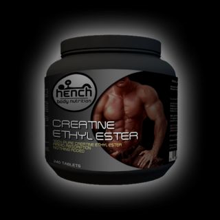 Hench Nutrition Creatine Ethyl Ester EE Muscle Tablet Edurance Energy 