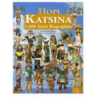 NEW Hopi Katsina 1,600 Artist Biographies   Gregory, Schaaf