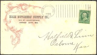 Koch Butchers Supply Advertising Cover VF A Beauty