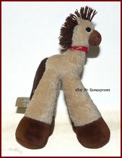 Bestever Funny Feet Horse Bandana Plush Stuffed Animal