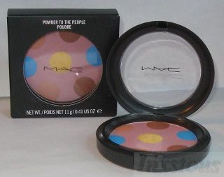 Mac Beth Ditto Collection Powder to The People Eye Shadow Blush Boxed 