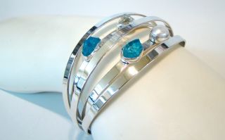 New LILLY BARRACK Apetite, Pearl & Herkimer Diamond Bracelet