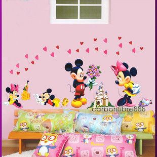  - 158126781_large-mickey-mouse-love-minnie-wall-stickers-childrens-