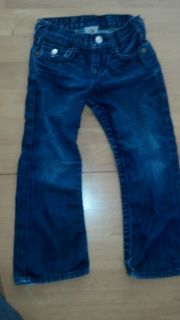   RELIGION Billy Rainbow Boys Denim Jeans Sz 4 Authentic EUC 100% Cotton