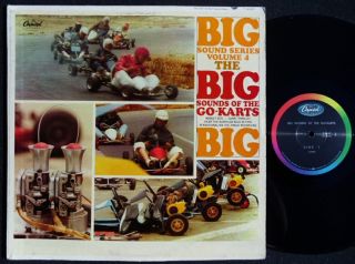 Big Sounds of Go Karts Surf 1964 Capitol LP EX