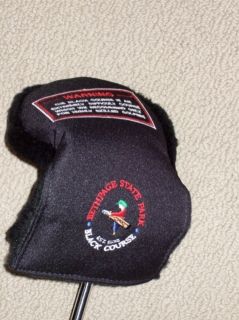 Bethpage Black Warning Sign Golf Mallet Headcover   NEW (Black)