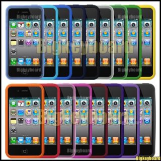 New Silicone Case Cover Skin for Apple iPhone 4G OS 4