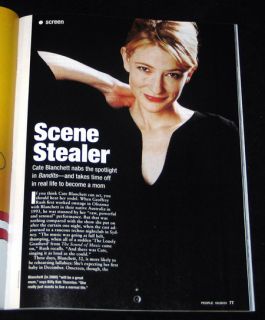 2001 People Calming Your Fears Cate Blanchett Mint