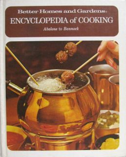 Better Homes and Gardens Encyclopedia of Cooking Vol.1**Rare Vintage 